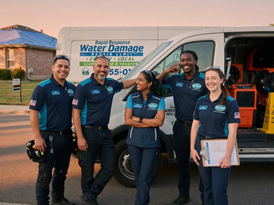 Water Damage Restoration company in Purmela, TX